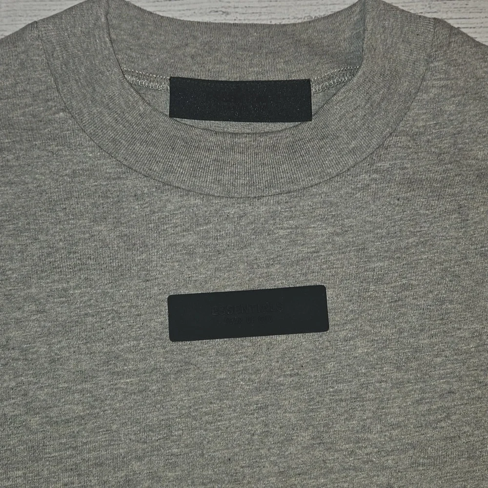 Essentials Fear of God Oversized Cotton T-Shirt Heather Gray Size M NWT